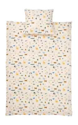 Liewood Carmen Babydeken Sandy Baby Printed Bedding Around The World
