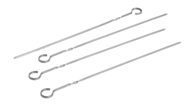 HAY Outdoor Market BBQ Barbecuespies Skewer Stainless Steel (Set van 4)