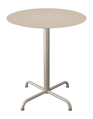Houe Pico Café Table Bijzettafel Beige Buiten 4 Star Base Ø 64 cm