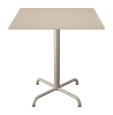 Houe Pico Café Table Bijzettafel Buiten Beige 4 Star Base 70 x 70 cm