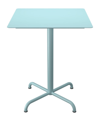 Houe Pico Café Table Bijzettafel Buiten Ice Blue 4 Star Base 60 x 60 cm