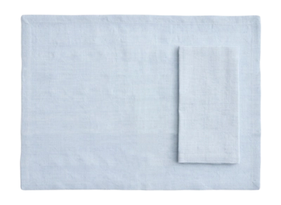 HAY Tavolo Placemats / Servetten - Set van 4 - Soft Blue