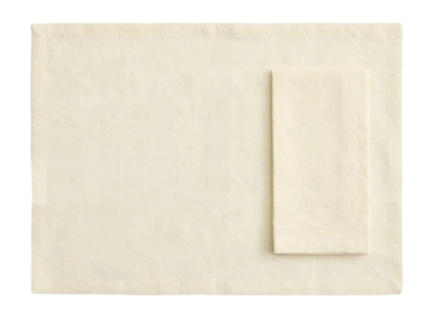 HAY Tavolo Placemats / Servetten - Set van 4 - Soft Yellow