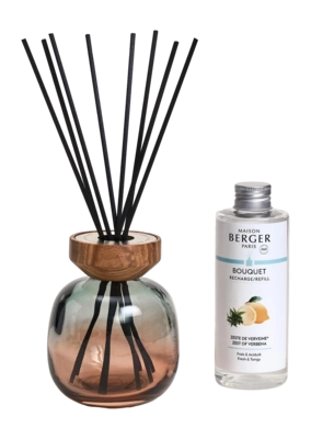Maison Berger Wood Geurstokjes Vert Prune / Bois Zeste De Verveine 180ML