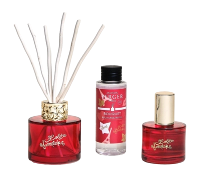 Maison Berger Paris Lolita Lempicka Sweet Set Rouge Geurstokjes Sticks 80ML + Roomspray 50ml