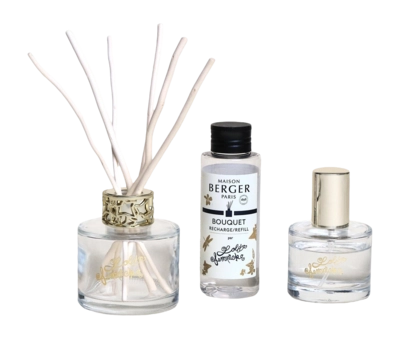 Maison Berger Lolita Lempicka Geurstokjes Set Transparent Sticks 80ML + Roomspray 50ml