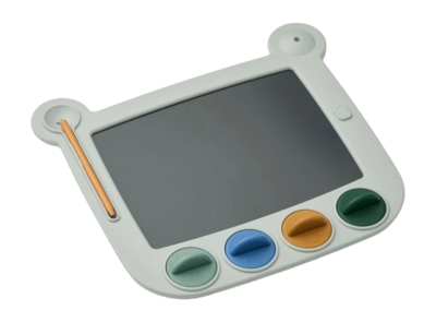 Liewood Venzora Magic Drawing Board With Stamps LCD Tekenbord Jongens en meisjes Dove Blue Multi Mix