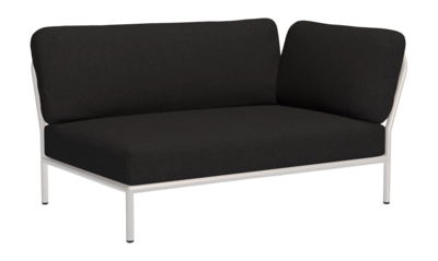 Houe Level Loungeset Char Muted White Module Rechtse hoek