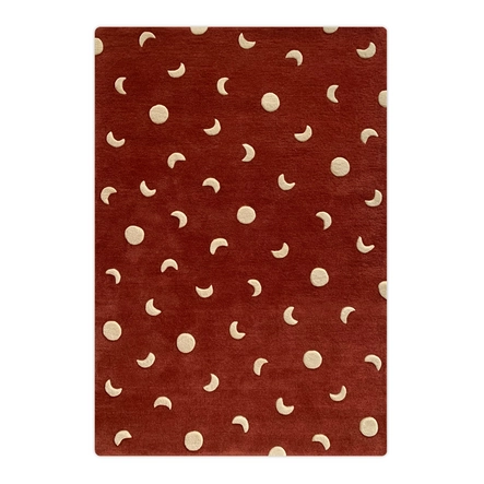 Maison Deux Vloerkleed Manen Brick Red M - 120 x 180 cm