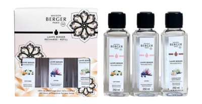 Maison Berger Eternity Navulling Lampe Berger 3x 250ML (Set van 3)