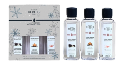 Maison Berger Rosalie Navulling Lampe Berger 3x 250ML (Set van 3)