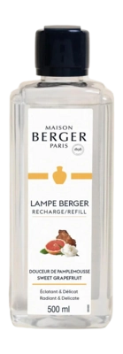 Maison Berger Douceur De Pamplemousse / Sweet Grapefruit Navulling Lampe Berger Huisparfum 500ML