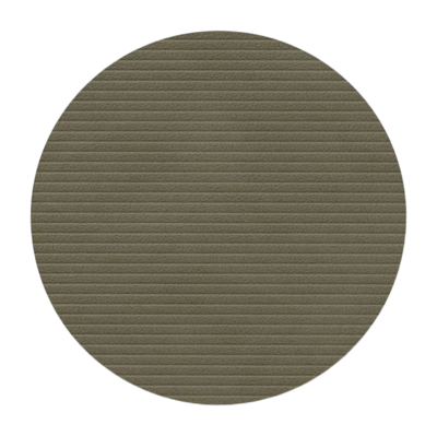Lind DNA Glass Mat Circle Corduroy Onderzetter Army Green Nupo Set van 4