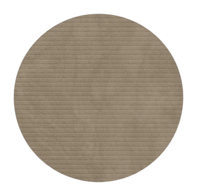 Lind DNA Glass Mat Circle Corduroy Onderzetter Nomad Grey Nupo (Set van 4)