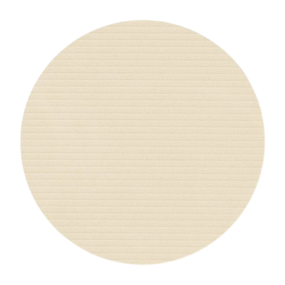 Lind DNA Glass Mat Circle Corduroy Onderzetter Vanilla Nupo (Set van 4)