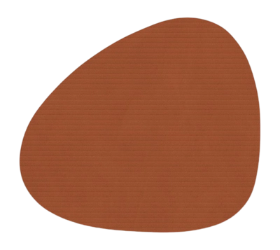 Lind DNA Glass Mat Curve Corduroy Onderzetter Rust Nupo (Set van 4)