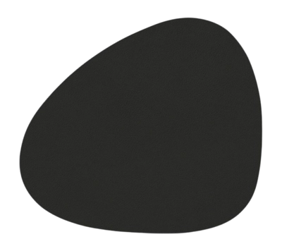 Lind DNA Glass Mat Curve Onderzetter Black Ink Nupo (Set van 4)
