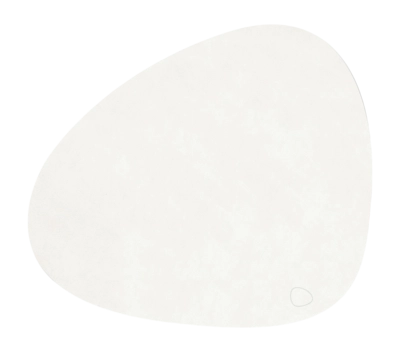 Lind DNA Curve L Placemat Pure White Nupo Set van 4