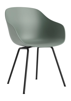 HAY AAC226 Stoel Fall Green Black Powder Coated Steel Base Standard Glider 2.0 Shell