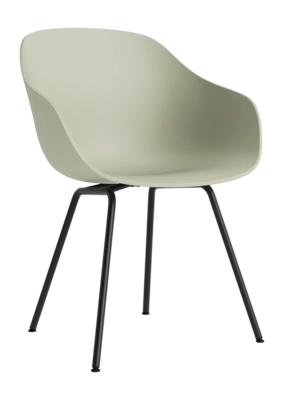 HAY AAC226 Stoel Pastel Green Black Powder Coated Steel Base Standard Glider 2.0 Shell