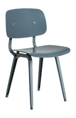 HAY Revolt Stoel Ocean Powder Coated Steel Base Standard Glider 3.0