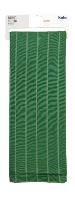 Kela Cora Theedoek Groen Streep 50 x 70 cm