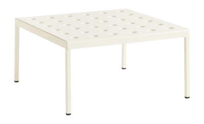 HAY Balcony Tuintafel Chalk Beige Low Table Powder Coated Steel (75 x 76 x 39 cm)