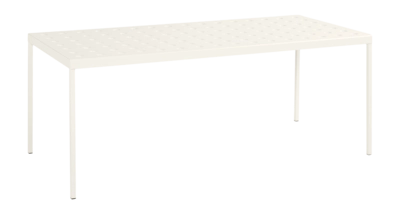 HAY Balcony Tuintafel Chalk Beige Poedergecoat Staal (190 x W87 x 74 cm)