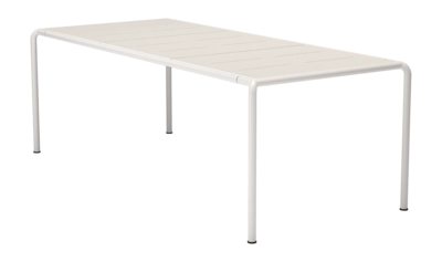 Houe Avanti Dining Table Tuintafel Muted White 222 x 98 cm