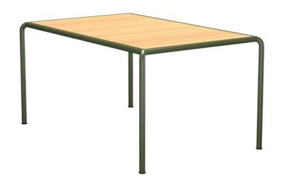 Houe Avanti Dining Table Tuintafel Pine Olive Green 153 x 98 cm