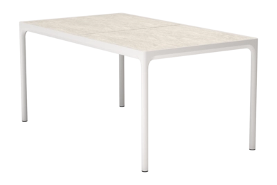 Houe Four Ceramic Table Tuintafel Shell Muted White 160 x 90 cm