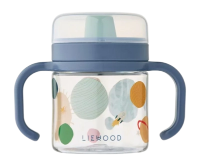 Liewood Kylo Tritan Sippy Cup 280ml Tuitbeker Jongens en meisjes Universe / Classic Navy Kids