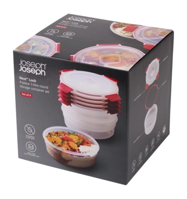 Joseph Joseph Nest Lock Vershoudbakje 1L Set van 4