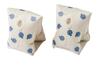 Liewood Shirley Printed Zwembandje Kinderen Pufferfish Sandy 15-30 kg (Set van 2)
