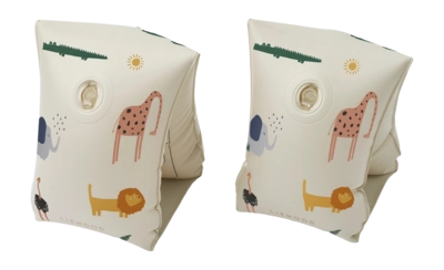 Liewood Shirley Printed Zwembandje Safari Sandy Mix 15-30 kg (Set van 2)